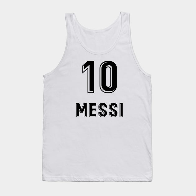 Messi 10 Tank Top by Fatal_Des